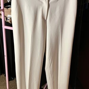Elegant Cream Women's Pantsuit